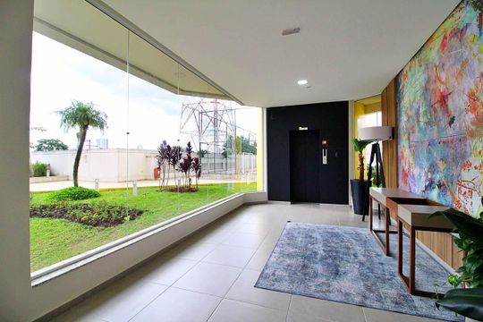 Hall de entrada de apartamento à venda com 3 quartos, 160m² em Vila Guiomar, Santo André