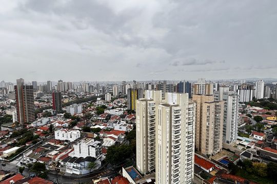Suíte 2 Vista de apartamento à venda com 3 quartos, 160m² em Vila Guiomar, Santo André