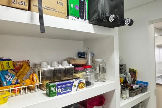 Área de Serviço - Despensa de apartamento à venda com 3 quartos, 160m² em Vila Guiomar, Santo André