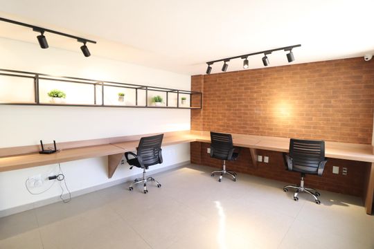 Área comum de apartamento para alugar com 1 quarto, 25m² em Santa Mônica, Uberlândia
