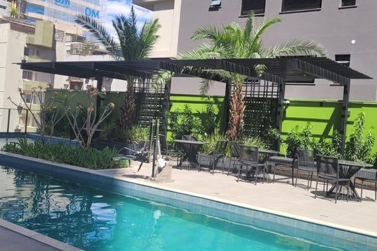 Área comum de apartamento para alugar com 1 quarto, 47m² em Setor Bueno, Goiânia