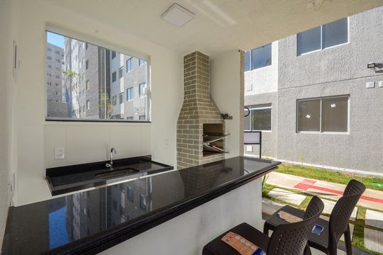 Área comum - Churrasqueira de apartamento para alugar com 2 quartos, 37m² em Jaraguá, São Paulo