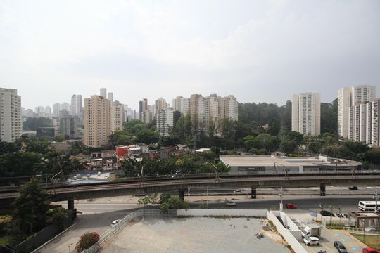 Vista da Varanda de apartamento para alugar com 2 quartos, 44m² em Vila Andrade, São Paulo