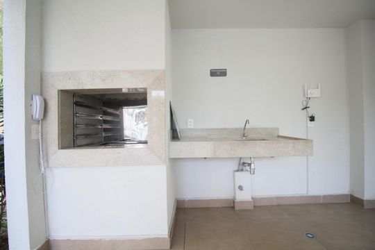 Área comum - Churrasqueira de apartamento para alugar com 2 quartos, 44m² em Vila Andrade, São Paulo
