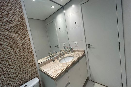 Banheiro 1 de apartamento para alugar com 3 quartos, 109m² em Tatuapé, São Paulo