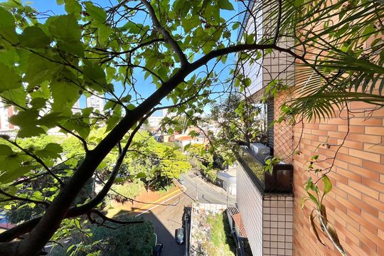 Vista da Suíte 2 de apartamento à venda com 4 quartos, 143m² em Vila Mascote, São Paulo