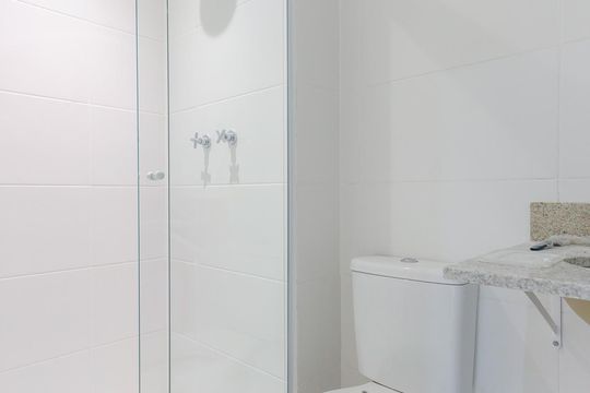 Banheiro de apartamento para alugar com 2 quartos, 56m² em Jardim São Paulo, São Paulo