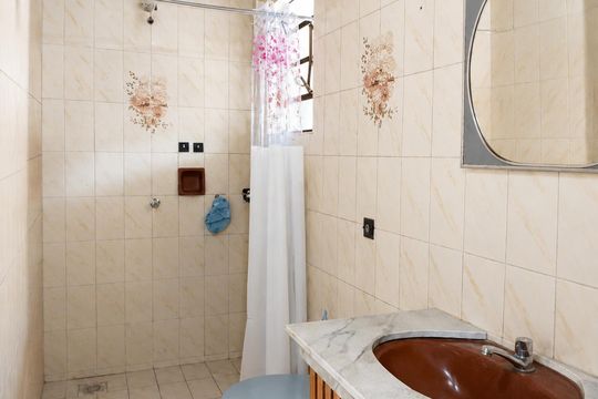 Banheiro de casa para alugar com 1 quarto, 101m² em Vera Cruz, Gravataí