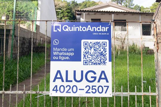 Placa de casa para alugar com 2 quartos, 60m² em Campo Novo, Porto Alegre