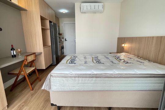 Studio de kitnet/studio para alugar com 1 quarto, 27m² em Butantã, São Paulo