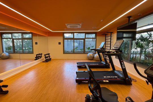 Área comum de kitnet/studio para alugar com 1 quarto, 27m² em Butantã, São Paulo