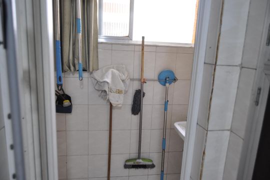 Banheiro social de apartamento à venda com 3 quartos, 72m² em Pilares, Rio de Janeiro
