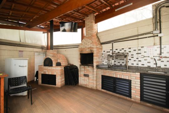 Área comum - Churrasqueira de apartamento para alugar com 2 quartos, 46m² em Jardim Iris, São Paulo