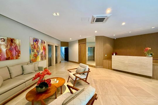 Área comum de apartamento à venda com 5 quartos, 542m² em Santo Amaro, São Paulo
