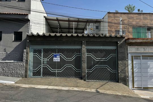 Fachada+Placa  de casa para alugar com 3 quartos, 300m² em Vila Marieta, São Paulo