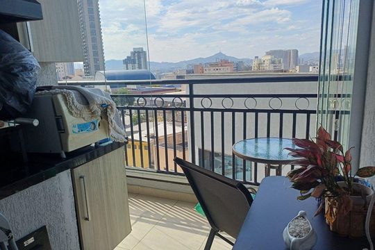 Varanda de apartamento à venda com 3 quartos, 72m² em Vila Osasco, Osasco