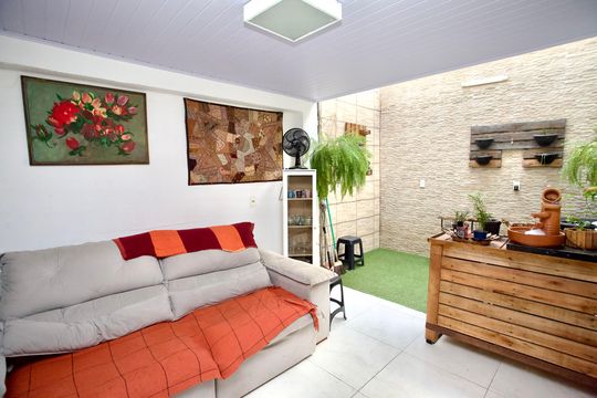 Área gourmet de casa de condomínio à venda com 2 quartos, 100m² em Vila Darci Vargas, Belo Horizonte