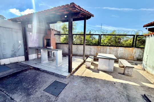 Área comum - Churrasqueira de casa de condomínio à venda com 2 quartos, 100m² em Vila Darci Vargas, Belo Horizonte