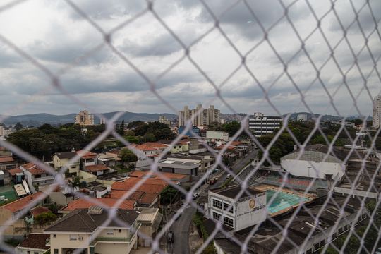 Área de Serviço - vista de apartamento para alugar com 1 quarto, 47m² em Vila Galvão, Guarulhos