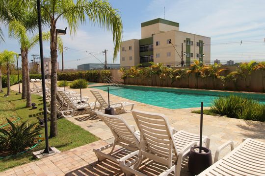 Área comum - Piscina de apartamento para alugar com 2 quartos, 75m² em Jardim Sul, São José dos Campos