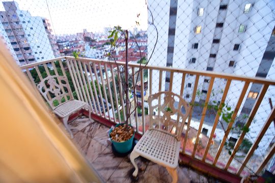 Sala - Sacada de apartamento à venda com 2 quartos, 84m² em Jardim Chapadão, Campinas