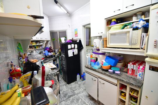 Cozinha de apartamento à venda com 2 quartos, 84m² em Jardim Chapadão, Campinas