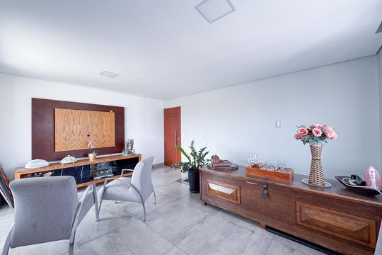 Sala-Cobertura de apartamento à venda com 3 quartos, 214m² em Inconfidentes, Contagem
