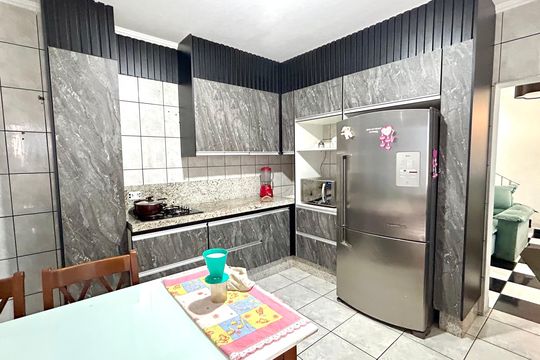 Cozinha de casa para alugar com 2 quartos, 90m² em Cidade Parque Brasilia, Guarulhos