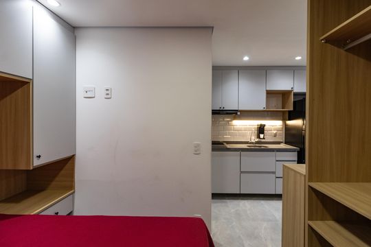 Quarto de apartamento para alugar com 1 quarto, 25m² em Barra Funda, São Paulo