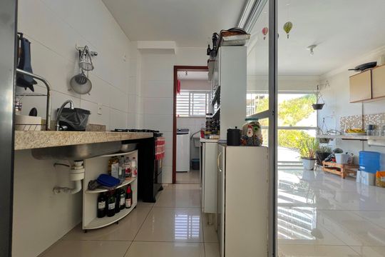 Cozinha de apartamento para alugar com 2 quartos, 75m² em Granbery, Juiz de Fora