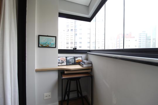 Varanda de apartamento para alugar com 3 quartos, 84m² em Vila Olímpia, São Paulo