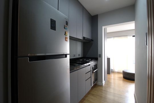 Cozinha e Área de Serviço de apartamento para alugar com 3 quartos, 84m² em Vila Olímpia, São Paulo