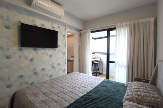 Quarto 3 - Suíte de apartamento para alugar com 3 quartos, 84m² em Vila Olímpia, São Paulo