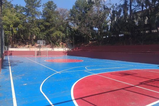 Área comum - Quadra Poliesportiva 2 de apartamento à venda com 2 quartos, 48m² em Parque Pinheiros, Taboão da Serra