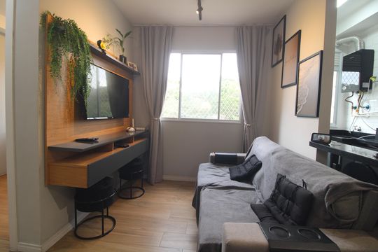 Sala de apartamento para alugar com 2 quartos, 36m² em Usina Piratininga, São Paulo