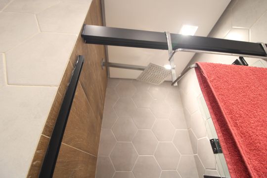 Banheiro de apartamento para alugar com 2 quartos, 36m² em Usina Piratininga, São Paulo