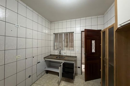 Cozinha de casa à venda com 2 quartos, 48m² em Novo Parque, São Bernardo do Campo