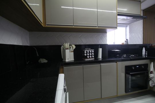 Cozinha - Armários de casa à venda com 2 quartos, 82m² em Fazenda Morumbi, São Paulo