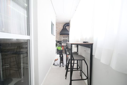 Varanda de casa à venda com 2 quartos, 82m² em Fazenda Morumbi, São Paulo