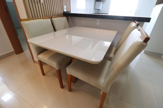 Sala de apartamento para alugar com 2 quartos, 63m² em Jaraguá, Uberlândia