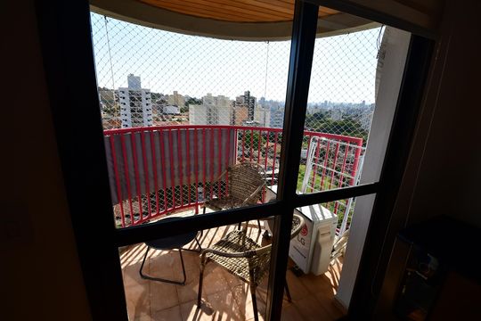 Sala - Sacada de apartamento à venda com 3 quartos, 98m² em Bonfim, Campinas