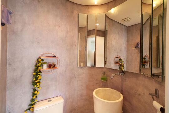 Lavabo de apartamento à venda com 3 quartos, 196m² em Santa Paula, São Caetano do Sul