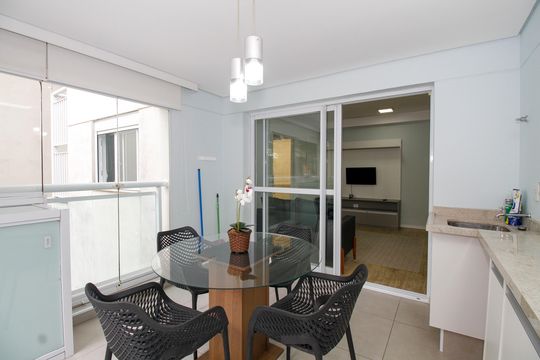 Varanda de apartamento para alugar com 1 quarto, 42m² em Pinheiros, São Paulo