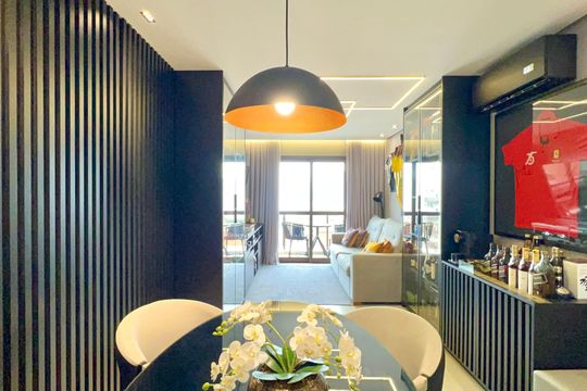 Sala de Jantar de apartamento à venda com 2 quartos, 65m² em Jardim Paulista, São Paulo