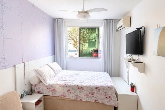Quarto de apartamento para alugar com 1 quarto, 52m² em Santa Cruz, Rio de Janeiro