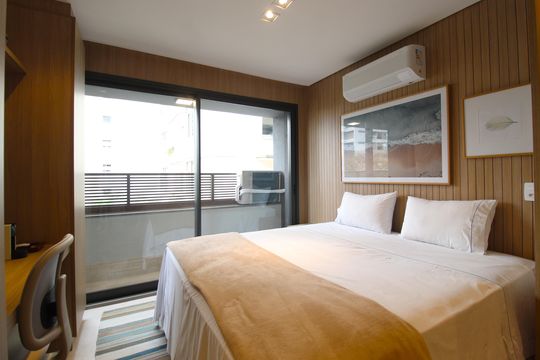 Sala/Quarto de kitnet/studio para alugar com 1 quarto, 22m² em Vila Nova Conceição, São Paulo
