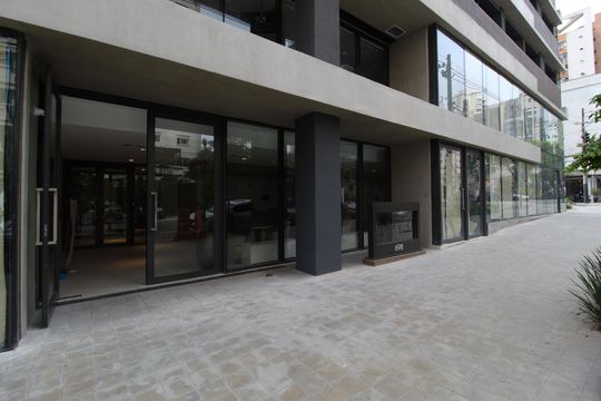 Fachada de kitnet/studio para alugar com 1 quarto, 22m² em Vila Nova Conceição, São Paulo