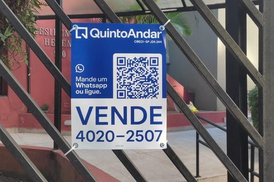 Placa YVPZ-528 de apartamento à venda com 3 quartos, 73m² em Vila Conceicao, Diadema