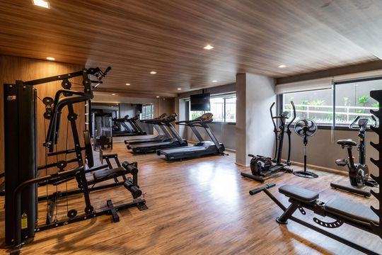 Área comum - Academia de apartamento para alugar com 2 quartos, 50m² em Vila Anastácio, São Paulo