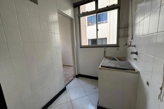 Área de serviço de apartamento à venda com 3 quartos, 93m² em Castelo, Belo Horizonte